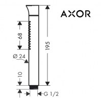 TELEDUCHA 2jet STARCK ORGANIC AXOR